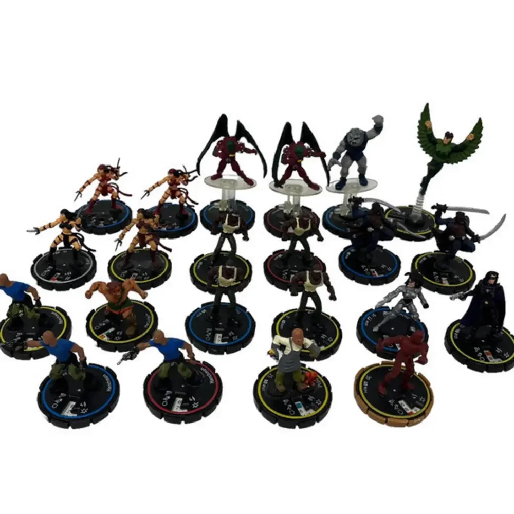 Wiz Kids Heroclix Mixed Lot of 22 Marvel & DC Superhero Infinity Challenge Figs - Picture 1 of 9